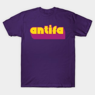 Antifa ///// Anti-Racism Design T-Shirt